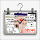 B055 Dixtime RETRO HangUp - Größe 30cm x 20cm - mit Hänger -