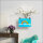 B047 Dixtime RETRO HangUp - Größe 30cm x 20cm - mit Hänger -