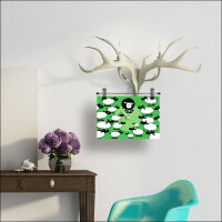 B038 Dixtime RETRO HangUp - Größe 30cm x 20cm - mit Hänger -