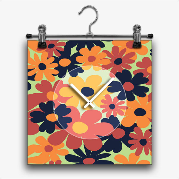B029 Dixtime RETRO HangUp - Größe 30cm x 30cm - mit Hänger -