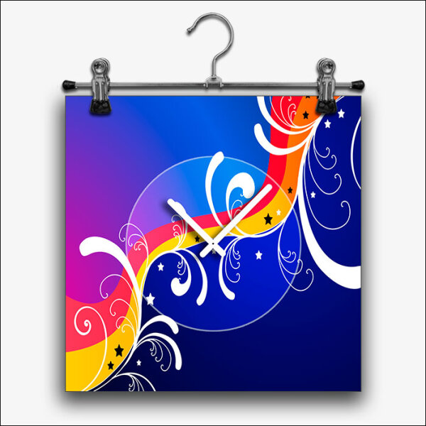 B027 Dixtime RETRO HangUp - Größe 30cm x 30cm - mit Hänger -