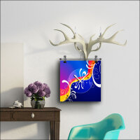 B027 Dixtime RETRO HangUp - Größe 30cm x 30cm - mit Hänger -