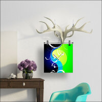 B020 Dixtime RETRO HangUp - Größe 30cm x 30cm - mit Hänger -