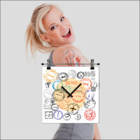 B004 Dixtime RETRO HangUp - Größe 30cm x 30cm...