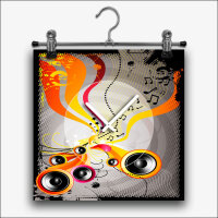 B001 Dixtime RETRO HangUp - Größe 30cm x 30cm...