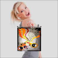 B001 Dixtime RETRO HangUp - Größe 30cm x 30cm...