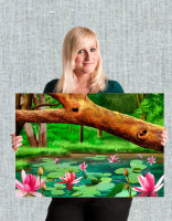 P0002 dixtime Moderne Designer Pinnwand