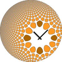 5098 Dixtime Designer Wanduhr, Wanduhren, Moderne Bürouhr