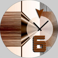5086 Dixtime Designer Wanduhr, Wanduhren, Moderne...