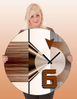 5086 Dixtime Designer Wanduhr, Wanduhren, Moderne Wohnraumuhren