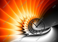 4259 Dixtime Designer Wanduhr, Wanduhren, Moderne...