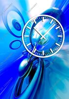 3784 Dixtime Designer Wanduhr, Wanduhren, Moderne...