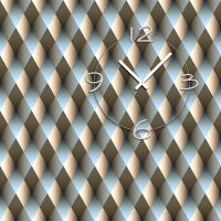 6057 Dixtime Designer Wanduhr, Wanduhren, Moderne...