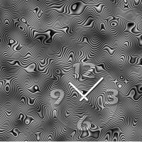 6059 Dixtime Designer Wanduhr, Wanduhren, Moderne...