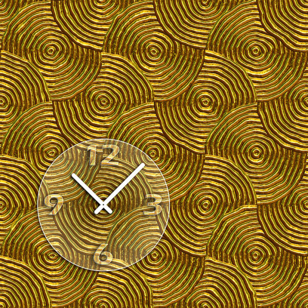 6086 Dixtime Designer Wanduhr, Wanduhren, Moderne Wohnraumuhr