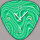 V199 Dixtime Designer Wanduhr, Wanduhren, Vintage Modell Plectrum