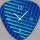 V189 Dixtime Designer Wanduhr, Wanduhren, Vintage Modell Plectrum