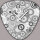 V180 Dixtime Designer Wanduhr, Wanduhren, Vintage Modell Plectrum