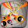 V090 Dixtime Designer Wanduhr, Wanduhren, Vintage Modell Square