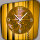 V088 Dixtime Designer Wanduhr, Wanduhren, Vintage Modell Square