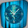 V086 Dixtime Designer Wanduhr, Wanduhren, Vintage Modell Square