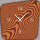 V076 Dixtime Designer Wanduhr, Wanduhren, Vintage Modell Square