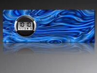 6116 Dixtime Digital Designer Wanduhr, Moderne...