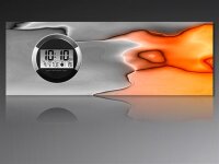 6119 Dixtime Digital Designer Wanduhr, Moderne...