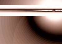 6121 Dixtime Digital Designer Wanduhr, Moderne Wohnraumuhr 35x100cm