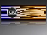 6122 Dixtime Digital Designer Wanduhr, Moderne...