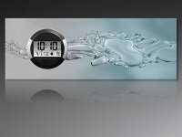 6123 Dixtime Digital Designer Wanduhr, Moderne...