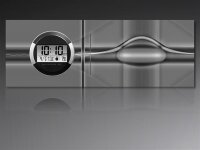 6125 Dixtime Digital Designer Wanduhr, Moderne...