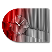 6134 Dixtime Designer Wanduhr, Moderne Wohnraumuhr...