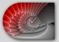 6139 Dixtime Designer Wanduhr, Moderne Wohnraumuhr...
