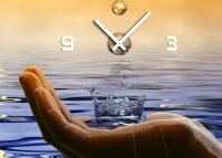 4241 Dixtime Designer Wanduhr, Wanduhren, Wohnraumuhr