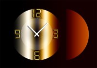 4305 Dixtime Designer Wanduhr, Wanduhren, Moderne...