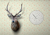 6001 Dixtime Designer Wanduhr, Wanduhren, Wohnraumuhr