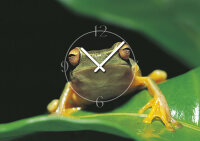 6004 Dixtime Designer Wanduhr, Wanduhren, Wohnraumuhr