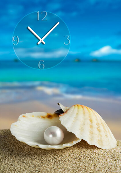 6016 Dixtime Designer Wanduhr, Wanduhren, Wohnraumuhr