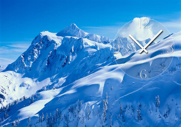 6051 Dixtime Designer Wanduhr, Wanduhren, Moderne Wohnraumuhr