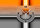 6100 "ORANGE HALF" Dixtime Designer Wanduhr, Wanduhren, stilvolle Luxusuhr, orange silber