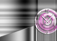 5022 Dixtime Designer Wanduhr, Wanduhren, Moderne Wohnraumuhr