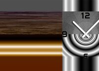 5067 Dixtime Designer Wanduhr, Wanduhren, Moderne Wohnraumuhr