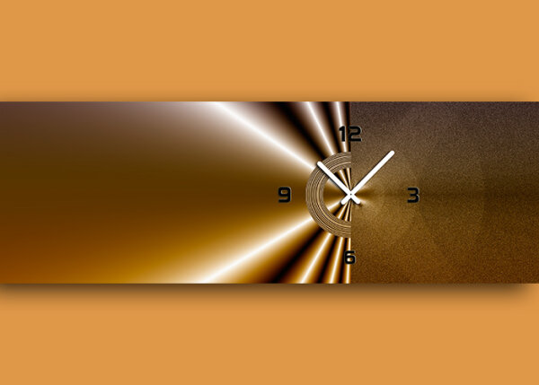 6041 Dixtime Designer Wanduhr, Wanduhren, Moderne Wohnraumuhr