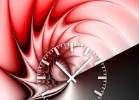 4212 Dixtime Designer Wanduhr, Wanduhren, Wohnraumuhr