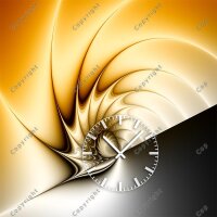 4210 Dixtime Designer Wanduhr, Wanduhren, Wohnraumuhr