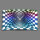 Abstrakt Space Chessboard  Designer Wanduhr modernes Wanduhren Design leise kein ticken dixtime 3D-0041