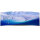Wanduhr XXL 3D Optik Dixtime blau Meer Schiff 30x90 cm leises Uhrwerk GL-018