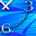 Digital Designer Art abstrakt blau Designer Wanduhr abstrakt modernes Wanduhren Design leise kein ticken DIXTIME 3DS-0423