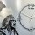 Digital Designer Art Indianer Designer Wanduhr abstrakt modernes Wanduhren Design leise kein ticken DIXTIME 3DS-0417